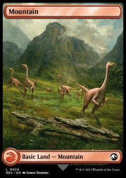 Mountain REX-24 Land Near Mint Englisch Foil