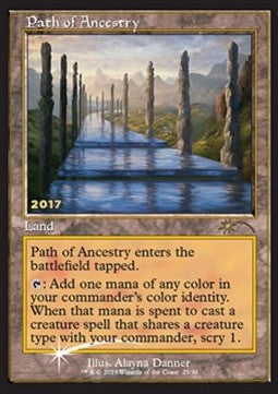 Path of Ancestry 30C-2017 Rare Near Mint Englisch Foil