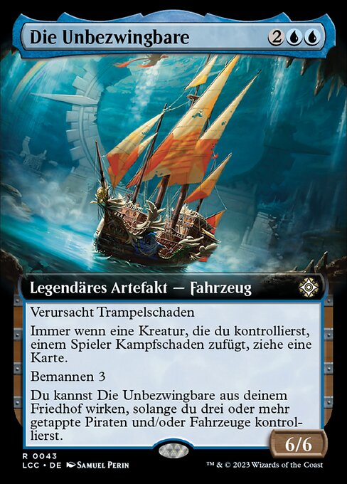 Die Unbezwingbare XLCC-43 Rare Excellent Deutsch