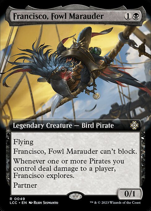 Francisco, Fowl Marauder XLCC-49 Rare Excellent Englisch