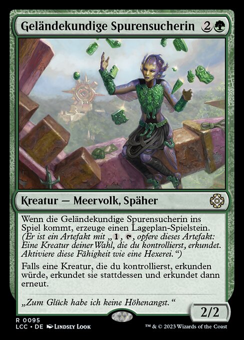 Geländekundige Spurensucherin LCC-95 Rare Near Mint Deutsch