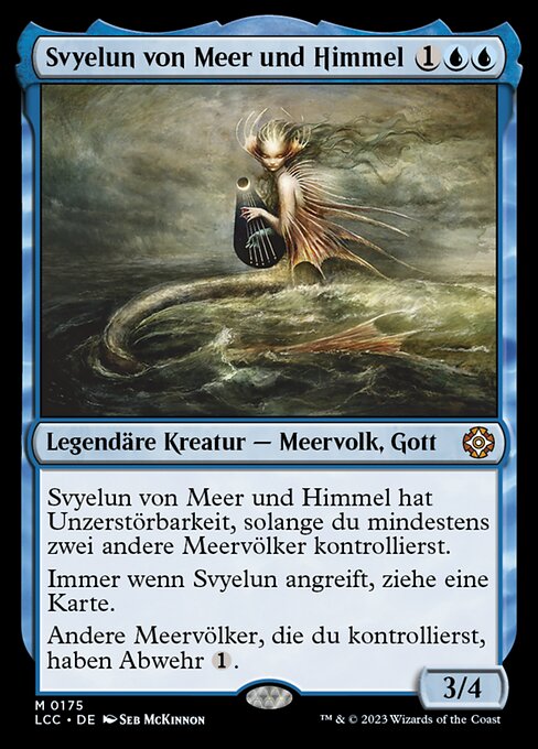 Svyelun von Meer und Himmel LCC-175 Mythic Near Mint Deutsch