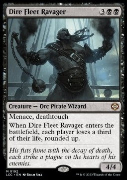 Dire Fleet Ravager LCC-192 Mythic Near Mint Englisch