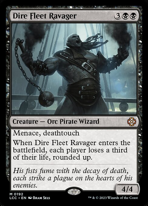 Dire Fleet Ravager LCC-192 Mythic Near Mint Englisch