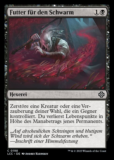 Futter für den Schwarm LCC-198 Common Near Mint Deutsch