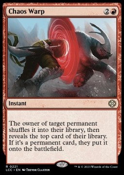 Chaos Warp LCC-221 Rare Near Mint Englisch