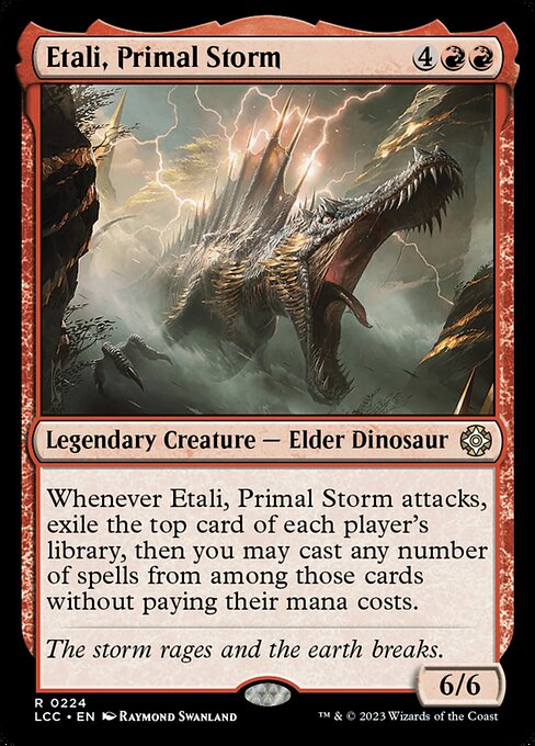 Etali, Primal Storm LCC-224 Rare Near Mint Englisch