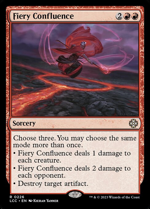 Fiery Confluence LCC-226 Rare Near Mint Englisch