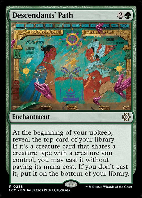Descendants' Path LCC-238 Rare Near Mint Englisch