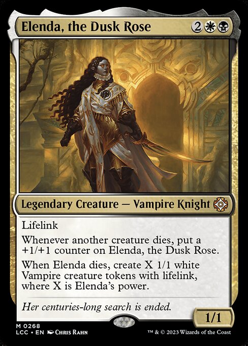 Elenda, the Dusk Rose LCC-268 Mythic Good Englisch