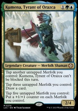 Kumena, Tyrann von Orazca LCC-274 Mythic Near Mint Deutsch