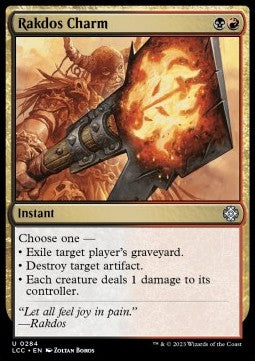 Rakdos Charm LCC-284 Uncommon Near Mint Englisch