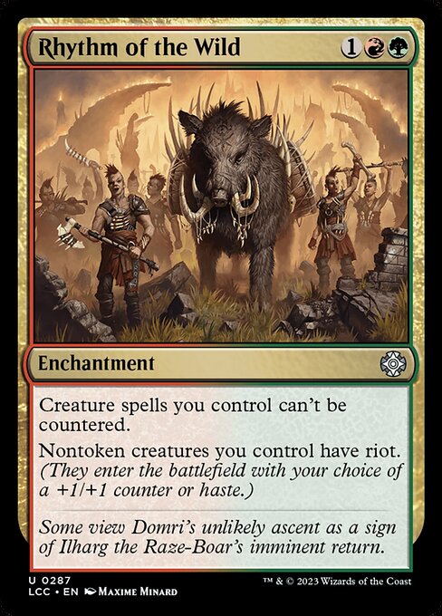 Rhythmus der Wildnis LCC-287 Uncommon Excellent Englisch
