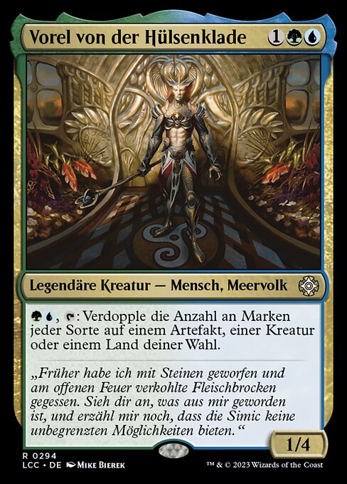 Vorel von der Hülsenklade LCC-294 Rare Near Mint Deutsch