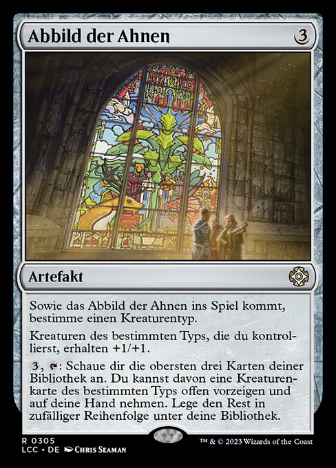 Abbild der Ahnen LCC-305 Rare Excellent Deutsch