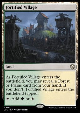 Fortified Village LCC-331 Rare Near Mint Englisch
