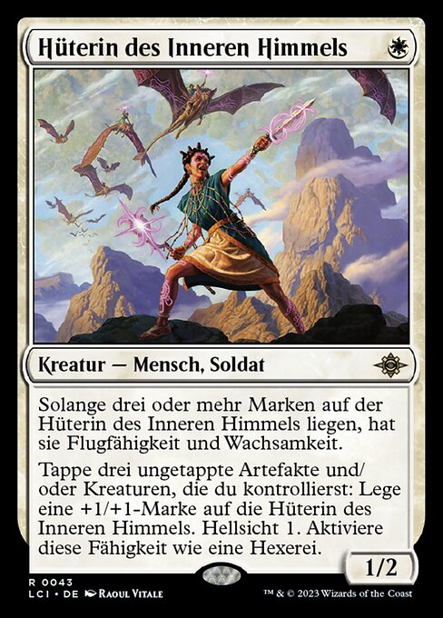 Hüterin des Inneren Himmels LCI-43 Rare Near Mint Deutsch Foil