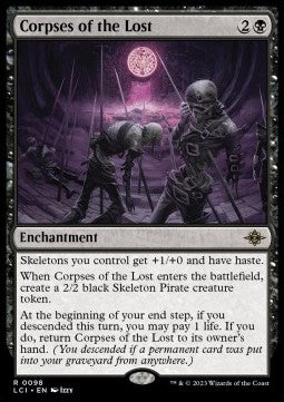 Corpses of the Lost LCI-98 Rare Near Mint Englisch