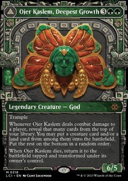 Ojer Kaslem, Deepest Growth // Temple of Cultivation XLCI-318 Mythic Near Mint Englisch Foil