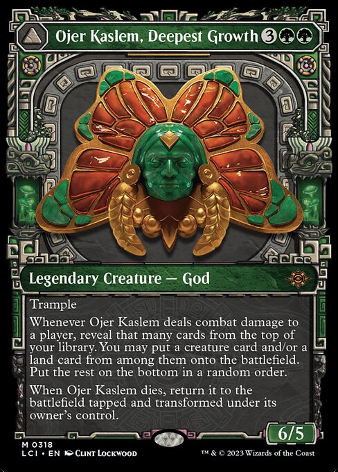Ojer Kaslem, Deepest Growth // Temple of Cultivation XLCI-318 Mythic Near Mint Englisch Foil
