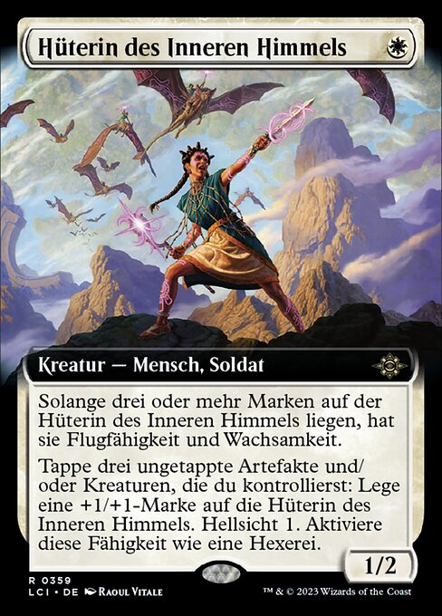 Hüterin des Inneren Himmels XLCI-359 Rare Excellent Deutsch