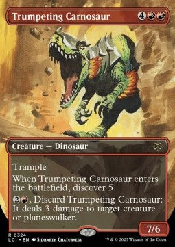 Brüllender Carnosaurus XLCI-324 Rare Excellent Deutsch