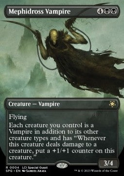 Mephidross-Vampir SPG-4 Rare Near Mint Englisch