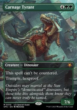 Carnage Tyrant SPG-10 Mythic Near Mint Englisch Foil