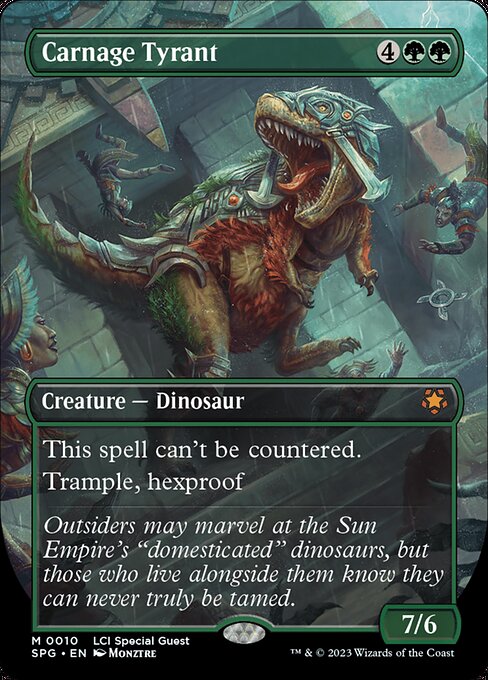 Carnage Tyrant SPG-10 Mythic Near Mint Englisch Foil