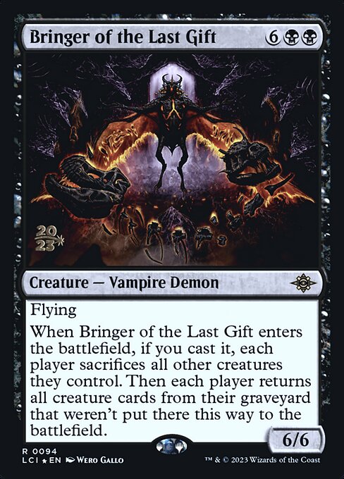 Bringer der letzten Gabe (V.1) PLCI-94 Rare Near Mint Englisch Foil