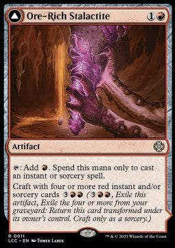 Ore-Rich Stalactite // Cosmium Catalyst LCC-11 Rare Near Mint Deutsch
