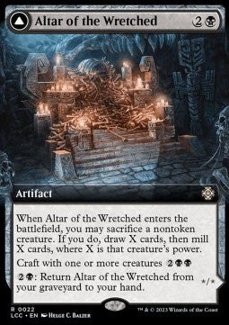 Altar of the Wretched // Wretched Bonemass XLCC-22 Rare Excellent Deutsch