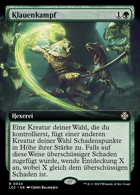 Klauenkampf XLCC-24 Rare Excellent Deutsch