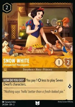 Schneewittchen - Unerwarteter Gast 2ROF-24 Uncommon Boosterfrisch Englisch