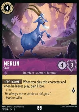 Merlin - Ziege 2ROF-51 Uncommon Boosterfrisch Englisch