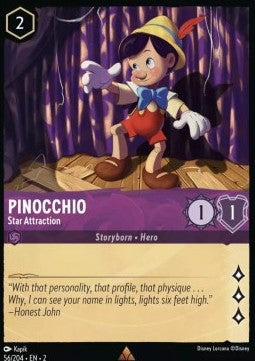 Pinocchio - Hauptattraktion 2ROF-56 Rare Near Mint Englisch