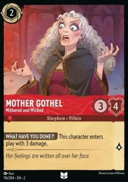 Mutter Gothel - Verwelkt und verrucht 2ROF-116 Uncommon Boosterfrisch Englisch Foil