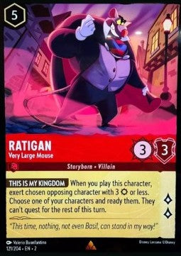 Rattenzahn - Sehr große Maus 2ROF-121 Rare Excellent Deutsch