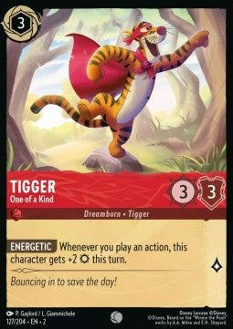 Tigger - Einzigartig 2ROF-127 Common Boosterfrisch Englisch Foil