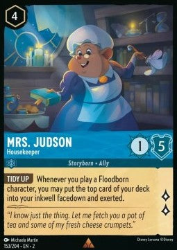Mrs. Minna - Haushälterin 2ROF-153 Rare Boosterfrisch Englisch Foil