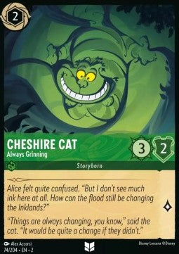 Grinsekatze - Grinst ständig 2ROF-74 Uncommon Boosterfrisch Englisch