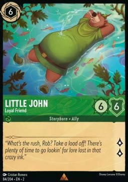 Little John - Treuer Freund 2ROF-84 Rare Near Mint Englisch
