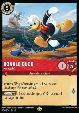 Donald Duck - Nicht schon wieder! 2ROF-106 Legendary Excellent Englisch