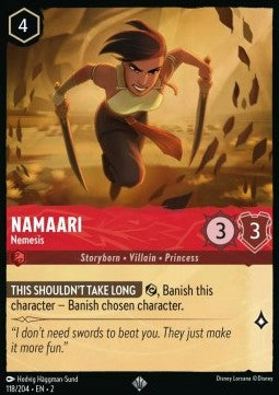 Namaari - Erzfeindin 2ROF-118 Super Rare Near Mint Englisch Foil