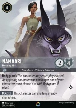 Namaari - Morgennebel (V.2) 2ROF-216 Enchanted Boosterfrisch Englisch Foil