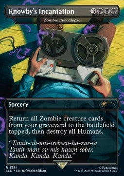 Zombie Apocalypse SLDSP23-1354 Rare Near Mint Englisch Foil