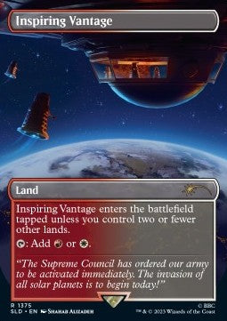 Beeindruckendes Panorama SLDSP23-1375 Rare Excellent Englisch Foil