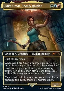 Lara Croft, Tomb Raider SLDSV23-1501 Mythic Near Mint Englisch Foil