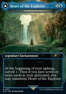 Suche nach Azcanta // Azcanta, die versunkene Ruine SLDSV23-1502 Rare Excellent Englisch Foil