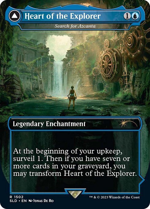 Search for Azcanta / Azcanta, the Sunken Ruin SLDSV23-1502 Rare Near Mint Englisch Foil